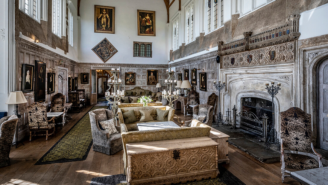 Tudor Great Hall in Northamptonshire